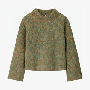 Uniqlo U shaggy wide sleeve sweater